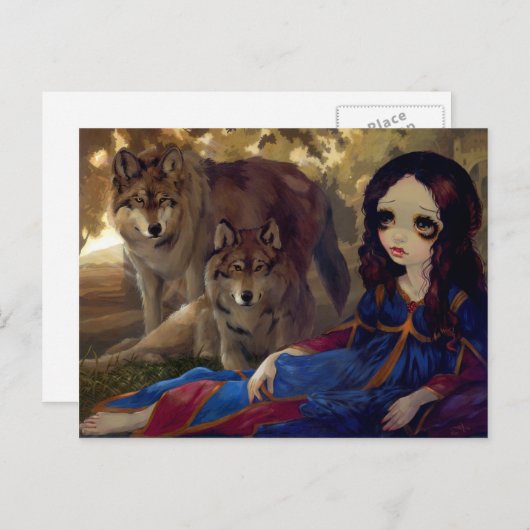 "I Vampiri:  I Lupi" Briefkaart (Voorkant / Achterkant)