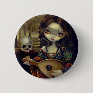 "I Vampiri: Il Liuto"-Button Ronde Button 5,7 Cm