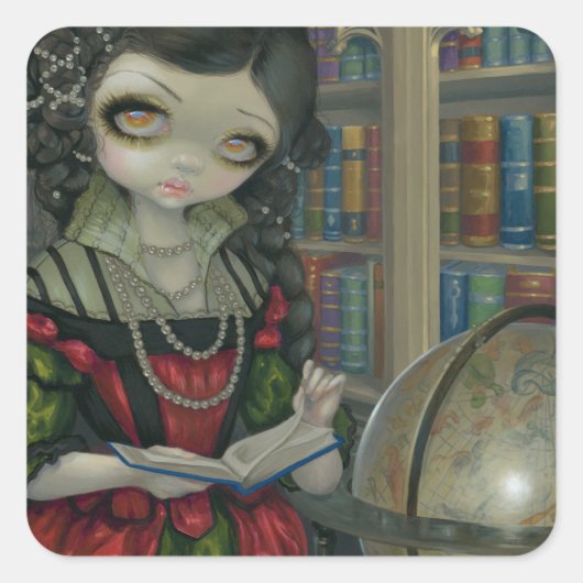 "I Vampiri: La Libreria" Sticker (Voorkant)