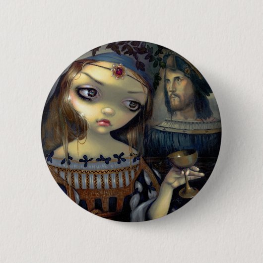 "I Vampiri:  Lucrezia Borgia" Button (Voorkant)