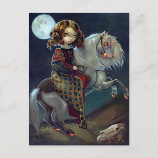 "I Vampiri: Notte a Cavalla" Briefkaart (Voorkant)