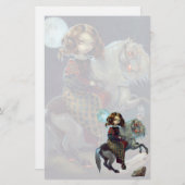 "I Vampiri:  Notte a Cavalla" Stationery Briefpapier (Voorkant / Achterkant)