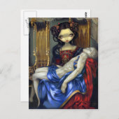 "I Vampiri:  Pietà" Briefkaart (Voorkant / Achterkant)