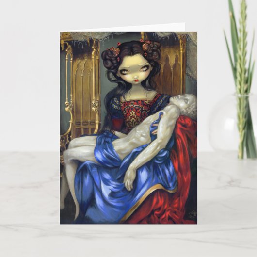 "I Vampiri: Wenskaart van Pietà het" Kaart (Voorkant)