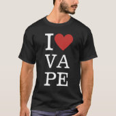I ❤️ VAPE Custom Mannen T-shirt (Voorkant)