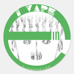 i vAPE Ronde Sticker