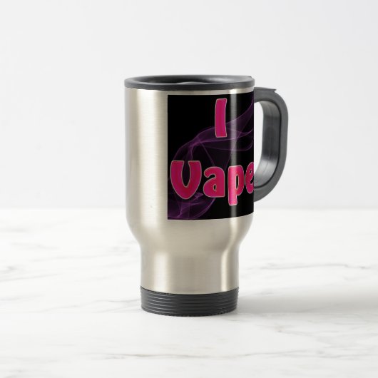 I Vape Travel Mug Reisbeker (Voorkant rechts)