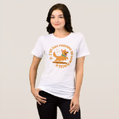 I’ve Got Friends in Low Places Dog Lover Quote Tri-Blend Shirt (Voorkant volledig)