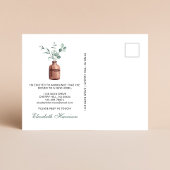 I Verplaatst Eucalyptus Waterverf Verplaatsen Aankondigingskaart