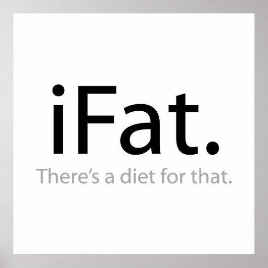i Vet - Daar is een dieet voor (iFat) Poster (Voorkant)