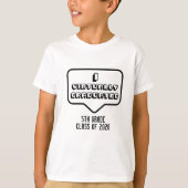 I VIRTUALLY GRADUATED T-SHIRT (Voorkant)