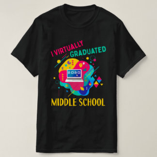I Virtuele gediplomeerde MIDDEN-SCHOOL IN 2020 T-shirt