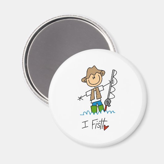 I Vis Magneet (Voorkant / Achterkant)