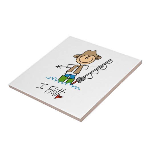 I Vis Tegeltje (Zijkant)