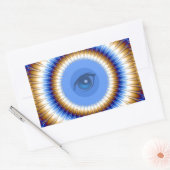 I Visie_ Rechthoekige Sticker (Envelop)