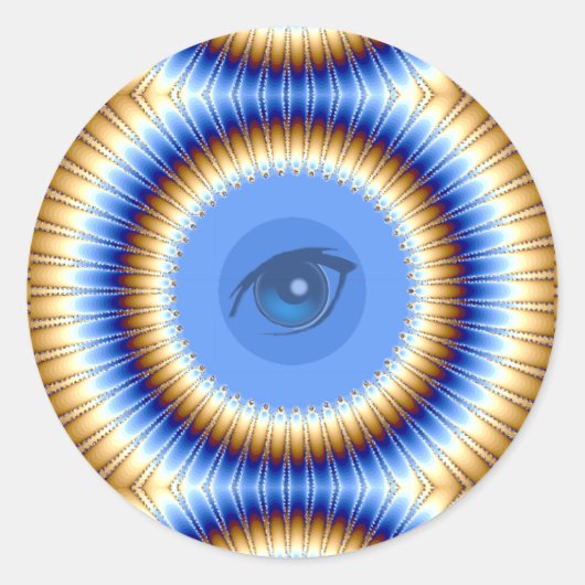 I Visie_ Ronde Sticker (Voorkant)