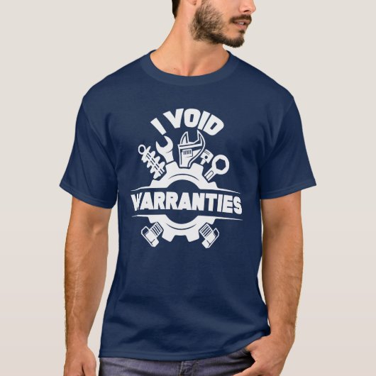 I Void Warres Mechanic Quad Racer Muscle Car boy T-shirt (Voorkant)