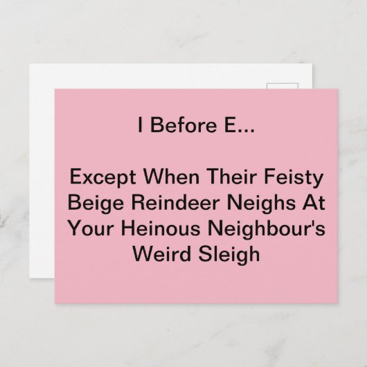 I Voor E Briefkaart (Voorkant / Achterkant)