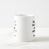 'I' voor 'E' Funny Mug Koffiemok (Center)