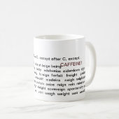 I voor E koffie-mok Koffiemok (Voorkant rechts)