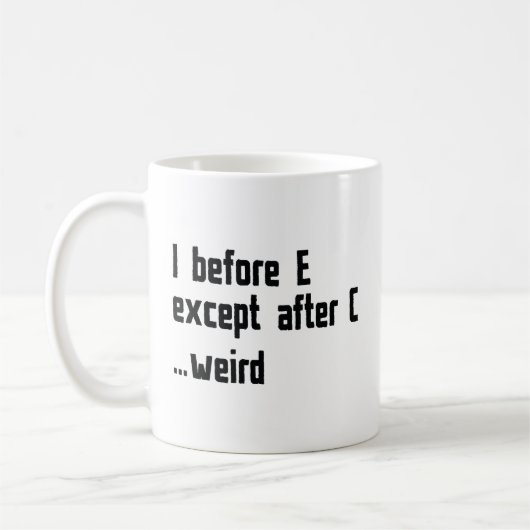 I Voor E Koffiemok (Links)