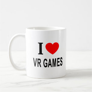 I ❤️ VR GAMES I LIEFT VAN VR GAMES I HEART VR GAME KOFFIEMOK