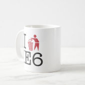 I vuilnis IE6 Koffiemok (Voorkant links)
