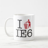 I vuilnis IE6 Koffiemok (Links)