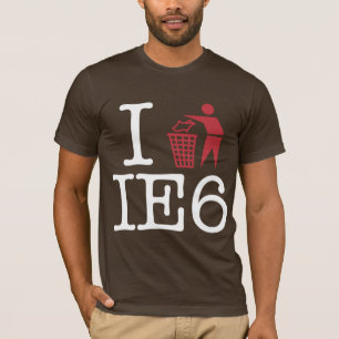 I vuilnis IE6 T-shirt