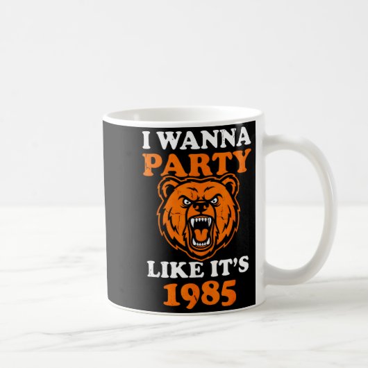 I W Party Like It’s 1985 Roaring Bear  Koffiemok (Rechts)