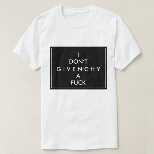I WAARVAN GIVE UP T-SHIRT (Design voorkant)