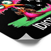 I Wake Up Everyday With A Good Attitude, Funny Sar Poster (Hoek)