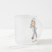 I Walk Matglas Koffiemok (Voorkant rechts)