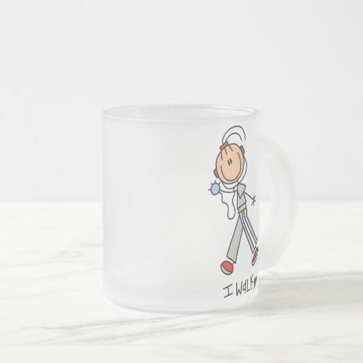 I Walk Matglas Koffiemok (Voorkant rechts)