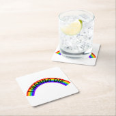 I Wanna Die - Rainbow Kartonnen Onderzetters (Insitu)