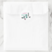 I Wanna Rock Ronde Sticker (Tas)