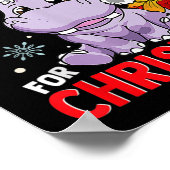 I Want A Hippopotamus For Christmas  Poster (Hoek)