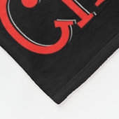 I Want A Hippopotamus For Christmas Xmas Hippo For Fleece Deken (Hoek)