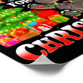 I Want A Hiptamus Christmas Funny Xmas Hip Lover Poster (Hoek)