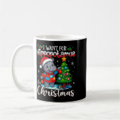 I Want A Hiptamus Christmas Hip Lover Xmas Pajamas Koffiemok (Links)