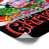 I Want A Hiptamus Christmas Xmas Hip Lover Boy Gir Poster (Hoek)