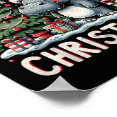 I Want A Hiptamus For Christmas Cute Xmas Hip Poster (Hoek)