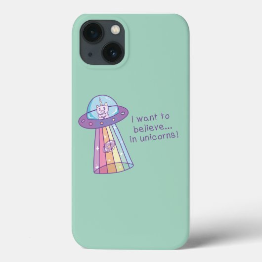 I want to believe... in unicorns! Case-Mate iPhone case (Achterkant)