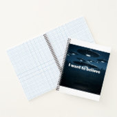 I want to believe notitieboek (Binnen)