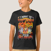 I Want To Suction Halloween Dentist Teeth As Witch T-shirt (Voorkant)