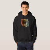 I Want Tofu Tonight Retro  Vegan Vegetarian Hoodie (Voorkant volledig)