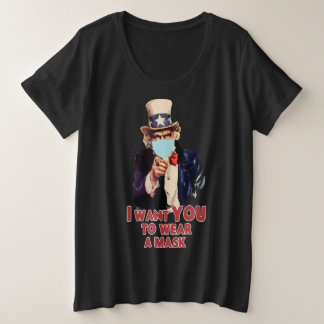 I Want YOU to wear a Mask T-shirt