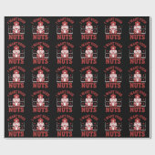 I Want Your Nuts Nutcracker Snarky Christmas Funny Cadeaupapier (Vlak)