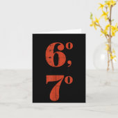 I Was 60 Now I'm 70 Birthday Grandma 67 Funny Matc Kaart (Gele Bloem)