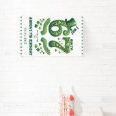 I Was 6 Now I’m 7 St. Patrick’s Day Boy Birthday Spandoek (Insitu)